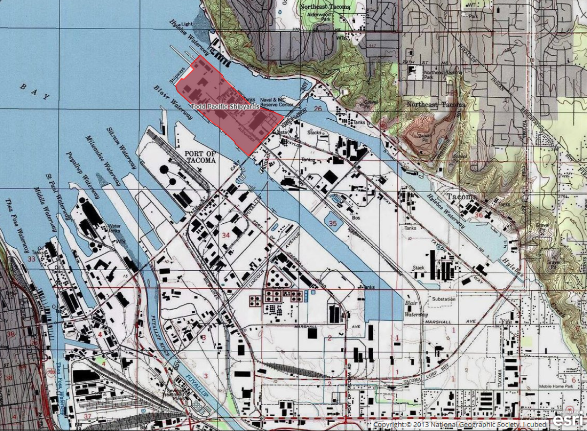 photo of a map